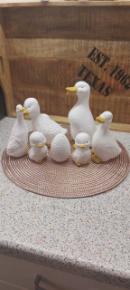 sadrové vajíčko, veľkonočné vajíčko, kuriatka, 3D sadrové ohne